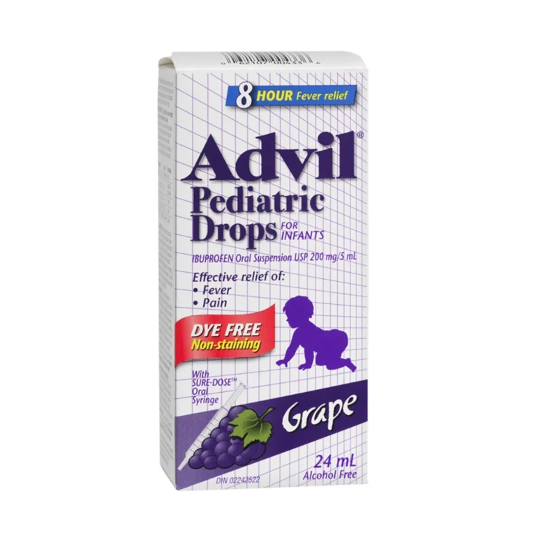 ADVIL DROPS PED 200MG DYE FREE 24ML