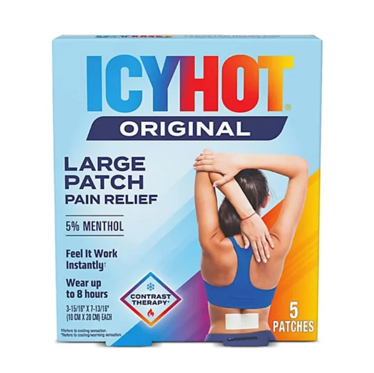 ICY HOT MEDICATED PATCH LARGE 5