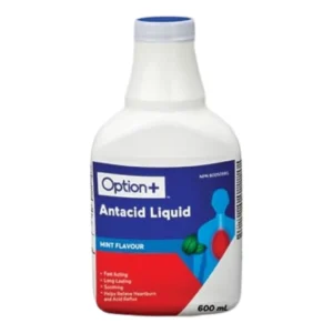 OPTION+ ANTACID LIQ MINT 600ML