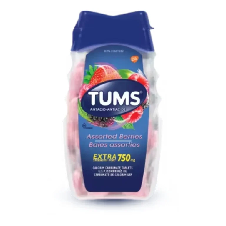 TUMS XST FRUIT ASTD BOTTLE TB 100