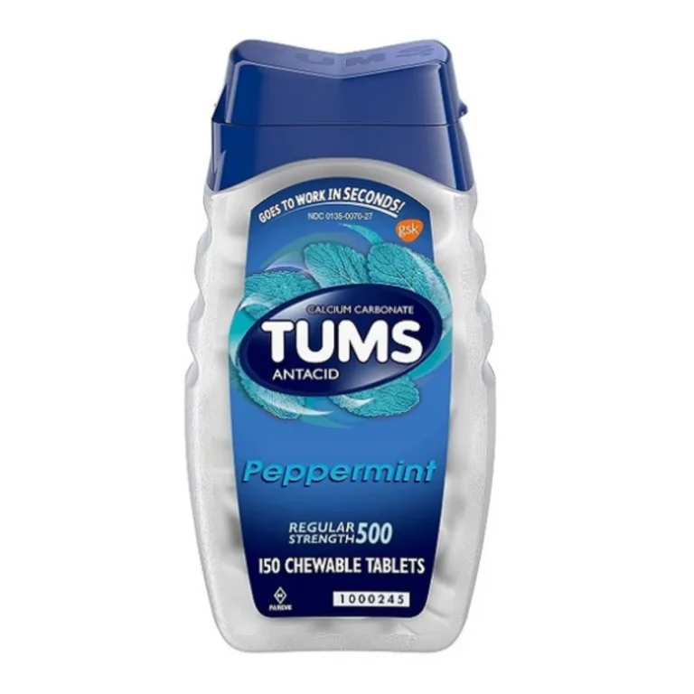 TUMS XST PEPPERMINT 100